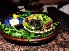 牡丹三文鱼腩佐牛油果慕斯-花隐日式怀石料理(万象城购物中心店)