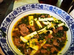 雪里红牛肉-三台山庄中餐厅