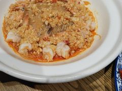砂锅蒜蓉开边虾-汉小城·老铫子藕汤·乡野湖北菜(江汉路吉庆街店)