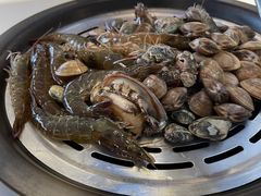大锅蒸海鲜餐-大锅强·蒸海鲜青岛菜(金沙滩店)