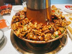 招牌蛙锅-老佛爷铜炉蛙锅(海岸城店)