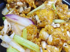 啫啫牛蛙煲-绿柠食堂(北外滩店)