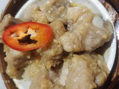 茶楼蒸排骨-喜势点·糖沙翁手工茶点·本地人茶居(永庆坊店)