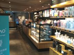 面包甜点陈列柜-星巴克(绍兴柯桥柯岩景区店)