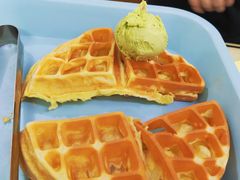 薄饼夹抹茶雪糕-成裕雪糕店(士多店)