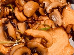 菌菇炒鱼饼-上名堂·鱼头好吃(体育场路店)