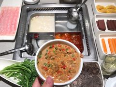 我的神仙芝麻味碟-海底捞火锅(群光广场店)