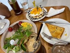 黑椒牛肉蔬果沙拉-echoes coffee回响咖啡(红山店)