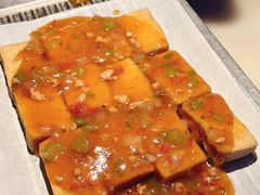铁板包浆豆腐-绿茶餐厅(光谷世界城步行街店)