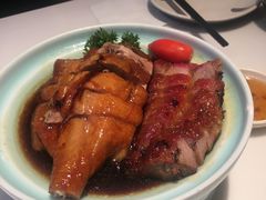 烧鹅叉烧双拼-新旺茶餐厅·早餐·夜宵(仙霞店)