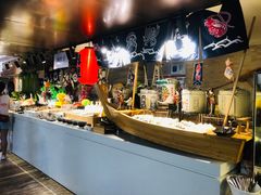 自助取餐区-威珀斯酒店·珀萃美食餐厅 | 海鲜刺身·现烤生蚝·特色烤肉