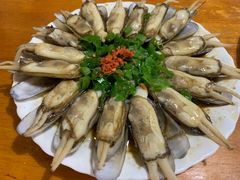 葱油蛏子-温州一家人美食(西木头市店)