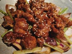 蒜香蜜汁排骨-绿茶餐厅(广州天河城店)