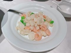 香草马蹄炒虾仁-大鸭梨烤鸭(枣园店)