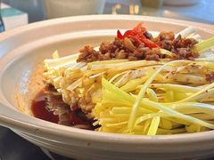 砂锅焗韭黄-筱爷叔·上海传统手工菜(玉树路店)