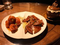 南煎肝拼荔枝肉-文儒九号·闽菜馆(三坊七巷店)