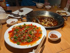 火爆脆肠-大众跷脚牛肉馆·非遗传承单位(峨眉山店)