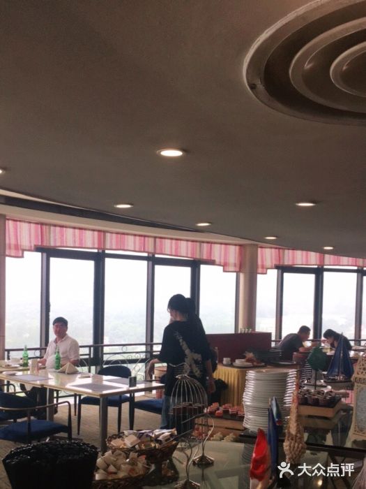 汇泉王朝大饭店-旋转餐厅(南海路店)大堂图片