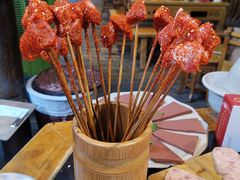 坝子小郡肝-捞锅坝子老火锅(汽博中心店)
