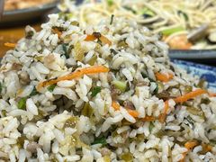 糟菜肉丝炒饭-福州人铭小吃