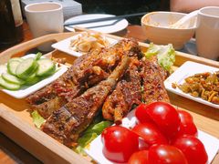 -老兰家传统烧烤炒菜泡馍(小南门店)