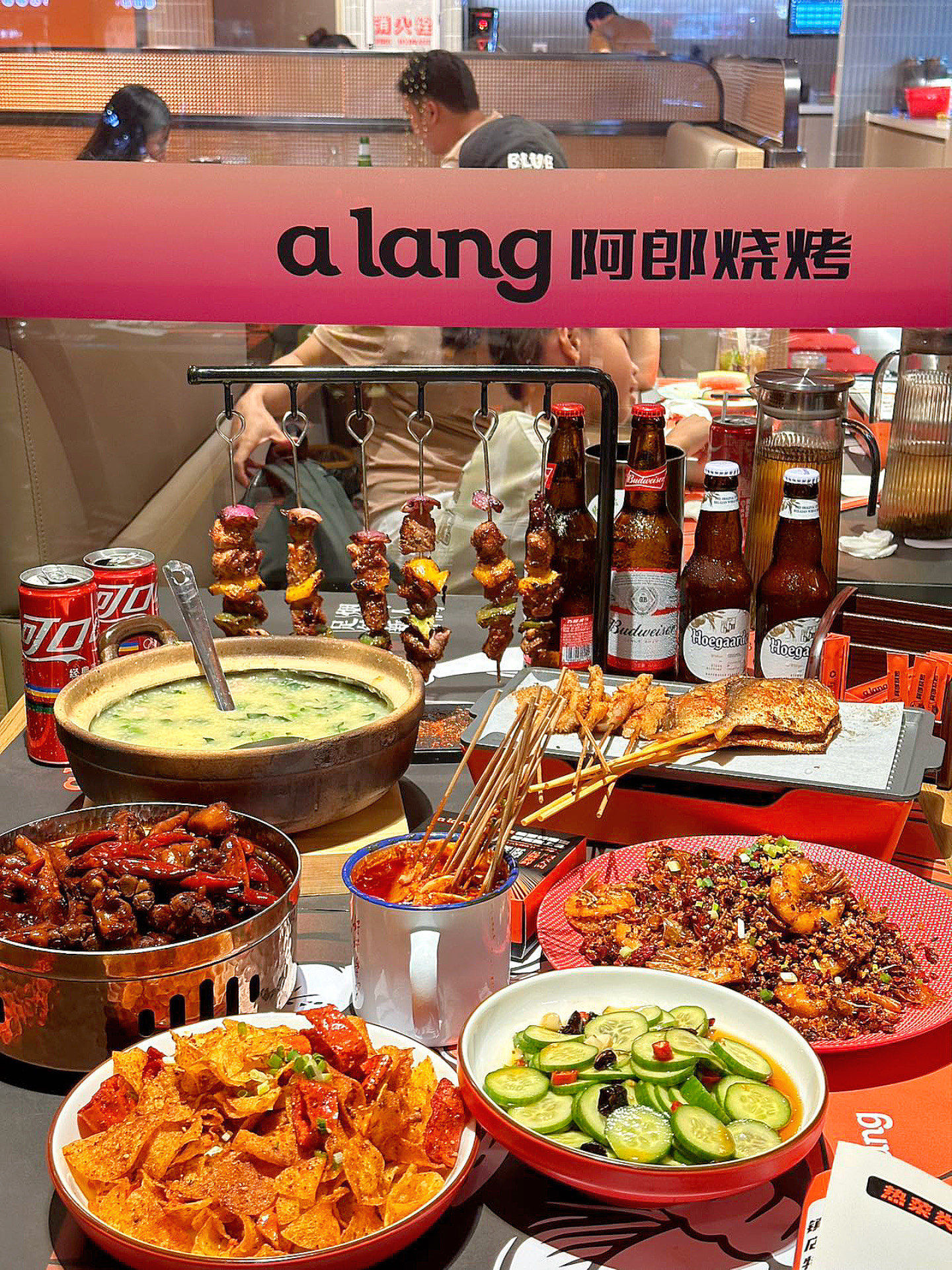 一周来了四次的阿郎烧烤75每次都排队75