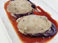 酿茄子-半岛渔港 • 阿翁火锅馆(将军澳广场店)