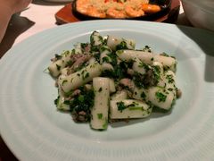 荠菜炒年糕-卯时·龙光雅宴·精致锡帮菜(惠山古镇店)