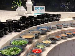 自助调料区-王家渡火锅店(亦庄店)