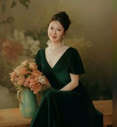 -时光纪亲子全家福照相馆(静安店母女写真父母纪念照)