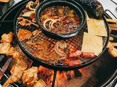 -彝人部落火盆烧烤(原内环足球场店)