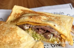 Melty Cheese Beef Toast