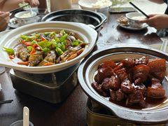 -阿峰饭店·本地土菜馆·农家土鸡煲·一品神仙鸡(报福店)