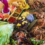 门店是一家傣味餐厅一共有两层菜品和环境 颜值都巨高