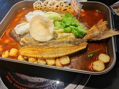 香辣脆皮烤鱼-鱼乐旺·脆皮烤鱼·牛蛙煲