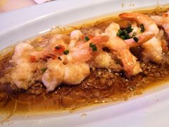 蒜蓉粉丝虾-绿茶餐厅(光谷世界城步行街店)