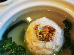 蟹粉狮子头-怡园饭店-餐厅(四望亭店)