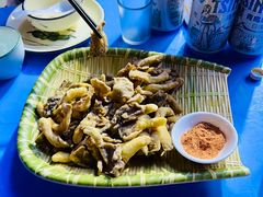 椒盐平菇-全家福东北菜(联谊花园宜康苑店)