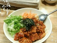 铁板鸡拌饭-三更食堂