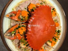 和乐蟹蒸手剁肉饼-广州文华东方酒店·江-由辉师傅主理