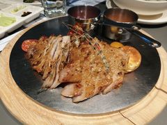 碳烤猪颈肉-小大董·烤鸭(观景餐厅·南京西路店)