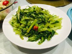碧绿炒时蔬-君来梁溪饭店-餐厅