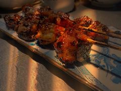 串烤糖醋排骨-探鱼·鲜青椒爽麻烤鱼(天一广场店)