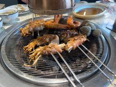 -泰白海鲜烧烤 丹东黄蚬子