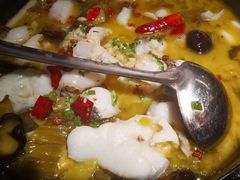 老坛酸菜黑鱼片（小份）-荷塘秋月·本帮江浙菜(国权路店)