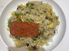 生炒牛肉饭加餐肉-金利茶餐厅(中船汇店)