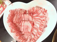 爱心羊腹肉-北门涮肉·炭火铜锅涮肉(什刹海店)