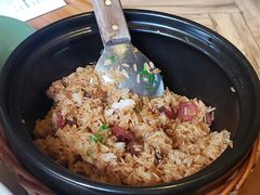 式腊味煲仔饭-狐狸爱上椰子鸡(滨江星光大道店)