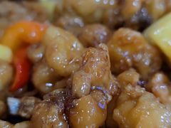 菠萝生炒排骨-区海鸡场饭店(石壁店)