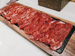 手切精品鲜羊肉200g-九府羊鲜羊火锅·烧烤·小海鲜(华汇大厦店)